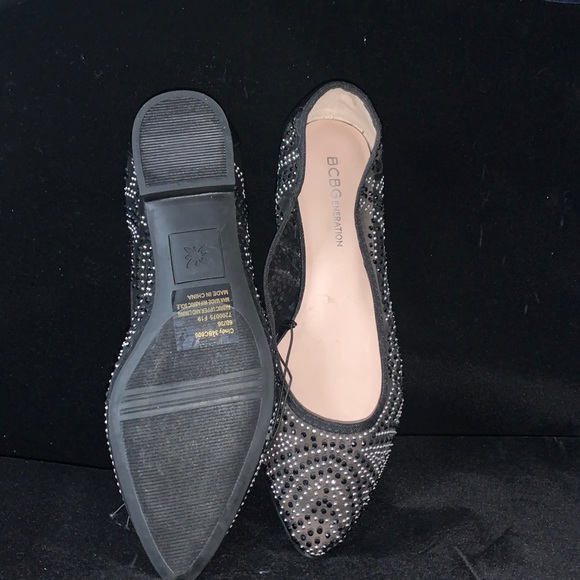 BCbGenteration Black Cindy Flats - Picture 1 of 4